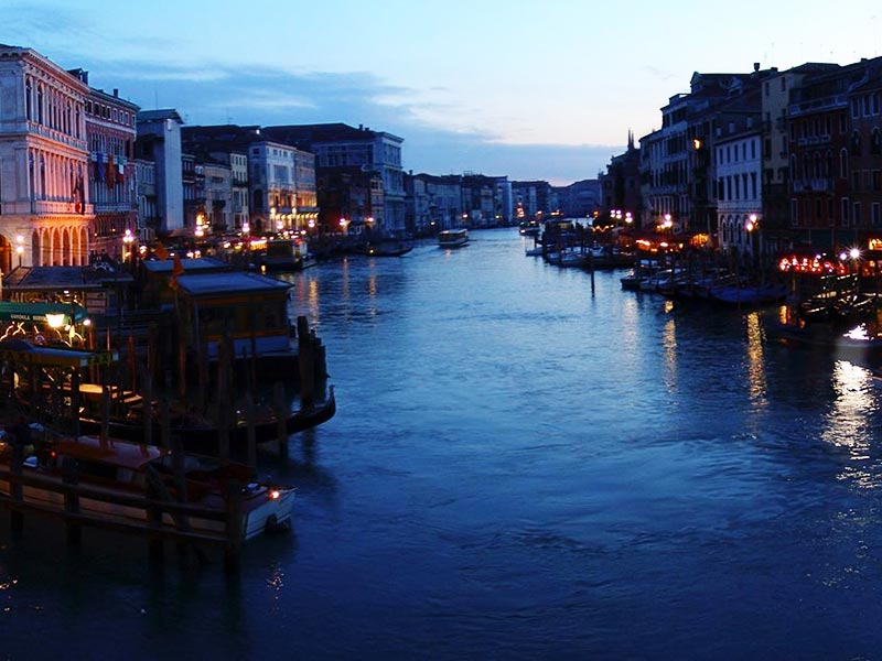 Venice in the evening